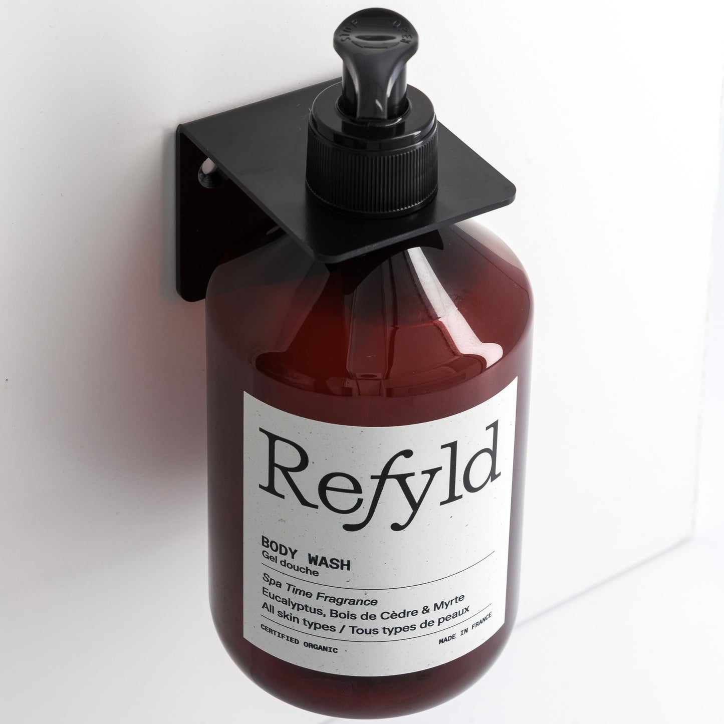 Support mural en acier inoxydable – Fixation à Vis